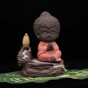 Little Monk with Incense Burner