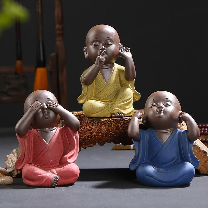 Buddha The Three Monkeys